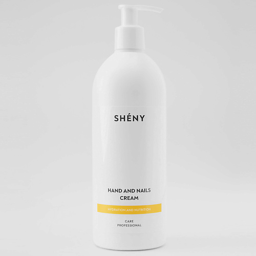 

SHENY PROFESSIONAL Крем для рук и ногтей увлажняющий питательный с дозатором 500, Крем для рук и ногтей увлажняющий питательный с дозатором