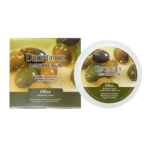 

DEOPROCE Питательный крем для лица и тела с маслом оливы 100, Питательный крем для лица и тела с маслом оливы