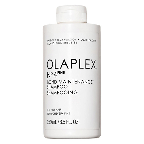 

OLAPLEX Шампунь No.4 Fine Bond Maintenance 250, Шампунь No.4 Fine Bond Maintenance