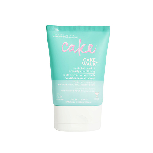 

CAKE Крем для ног питательный Cake Walk Minty Buttered Oil 100, Крем для ног питательный Cake Walk Minty Buttered Oil