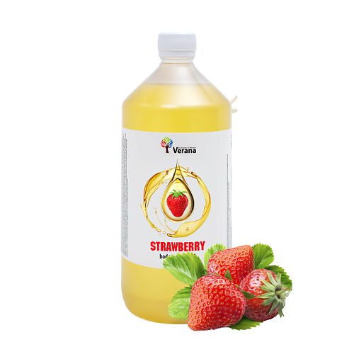 

VERANA BY HANDS OF NATURE Массажное масло для тела «Клубника», натуральное 1000, Массажное масло для тела «Клубника», натуральное