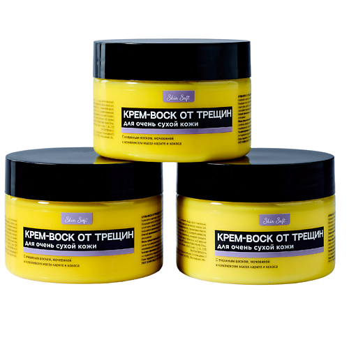 

SKIN SOFT Крем-воск от трещин с мочевиной для сухой кожи ног и рук 100, Крем-воск от трещин с мочевиной для сухой кожи ног и рук