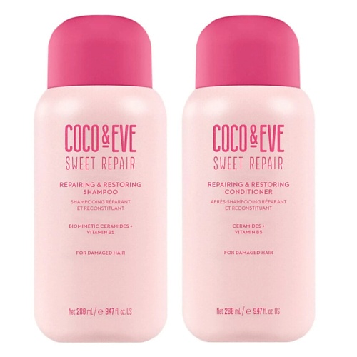 

COCO & EVE Набор Sweet Repair Duo: шампунь и кондиционер, Набор Sweet Repair Duo: шампунь и кондиционер