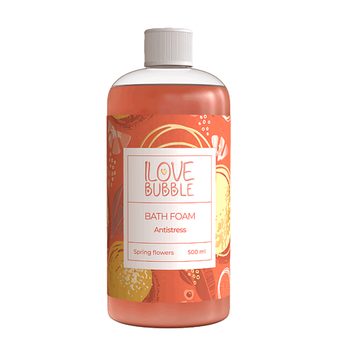 

ILOVEMG Натуральная пена для ванны с цветочным ароматом 500, Натуральная пена для ванны с цветочным ароматом