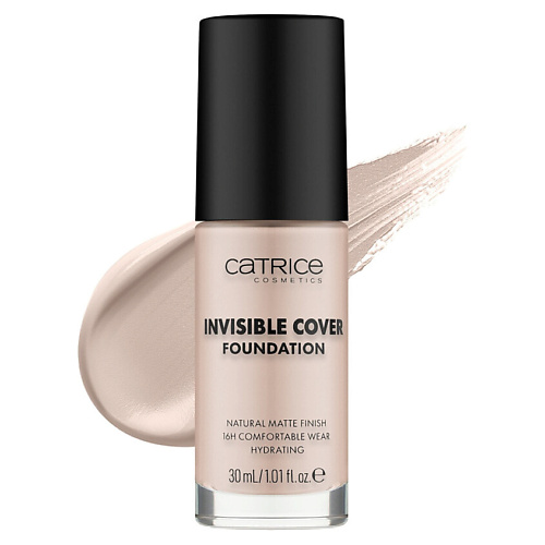 

CATRICE Тональная основа Invisible Cover Foundation, Тональная основа Invisible Cover Foundation