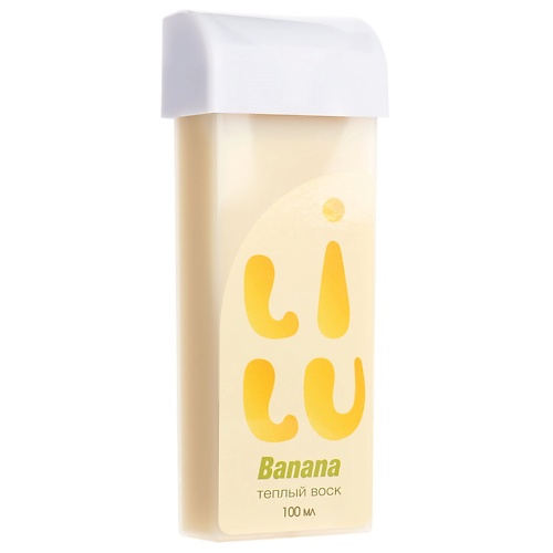 

LILU Воск тёплый в картридже Banana плотный 100, Воск тёплый в картридже Banana плотный