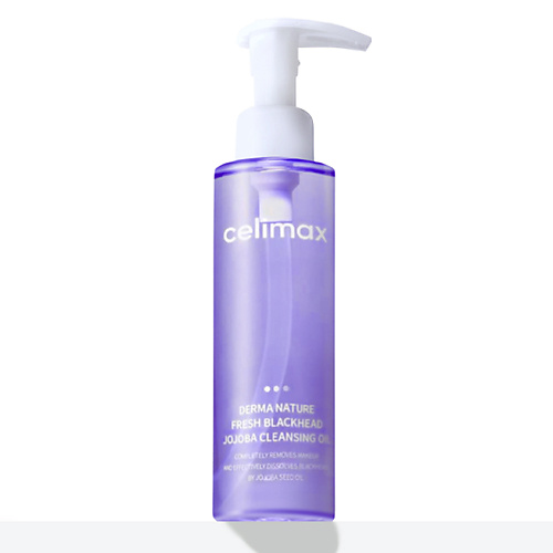 

CELIMAX Гидрофильное масло от чёрных точек FreshBlackhead Jojoba Cleansing Oil 150, Гидрофильное масло от чёрных точек FreshBlackhead Jojoba Cleansing Oil