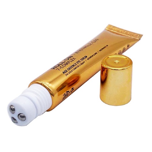 

ECOBRANCH Сыворотка-роллер для кожи вокруг глаз c 24 каратным золотом 25, Сыворотка-роллер для кожи вокруг глаз c 24 каратным золотом