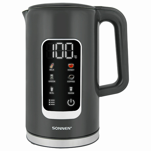 

SONNEN Чайник с терморегулятором и дисплеем KT-8723G 1, Чайник с терморегулятором и дисплеем KT-8723G