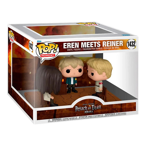 

FUNKO Фигурка Attack On Titan Moment Eren Meets Reiner Figure, Фигурка Attack On Titan Moment Eren Meets Reiner Figure
