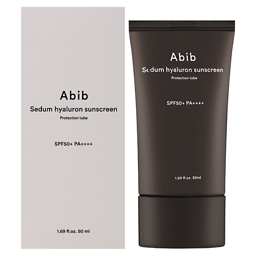 

ABIB Солнцезащитный флюид Sedum Hyaluron Sunscreen Protection Tube SPF50+ 50, Солнцезащитный флюид Sedum Hyaluron Sunscreen Protection Tube SPF50+