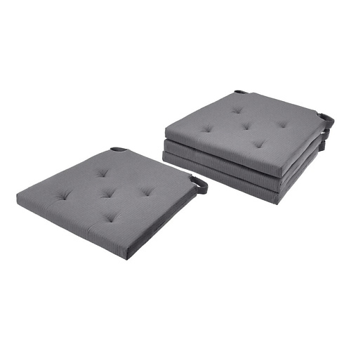

IKEA Комплект из 4 подушек для стула JUSTINA 42/35x40x4 см, Комплект из 4 подушек для стула JUSTINA 42/35x40x4 см