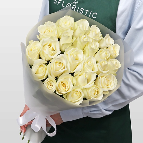 

STUDIO FLORISTIC Букет Роз Кения 50 см 25 шт «Простое чудо», Букет Роз Кения 50 см 25 шт «Простое чудо»