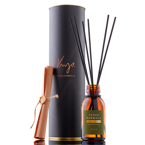 

VENZO HARMALA Ароматический диффузор кожа, пачули, черная амбра 200, Ароматический диффузор кожа, пачули, черная амбра