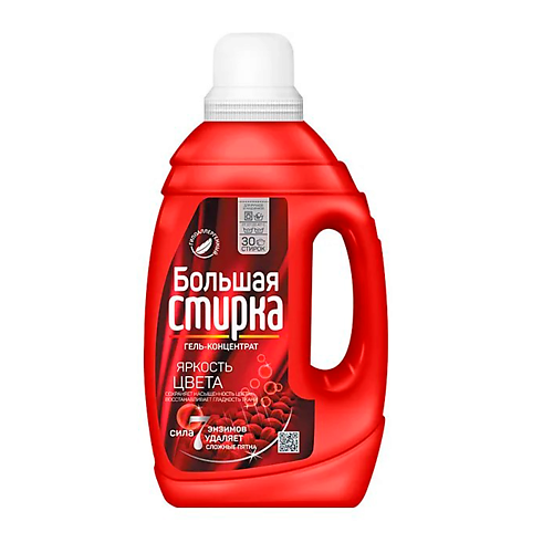 

БОЛЬШАЯ СТИРКА Гель для стирки Color 1200, Гель для стирки Color
