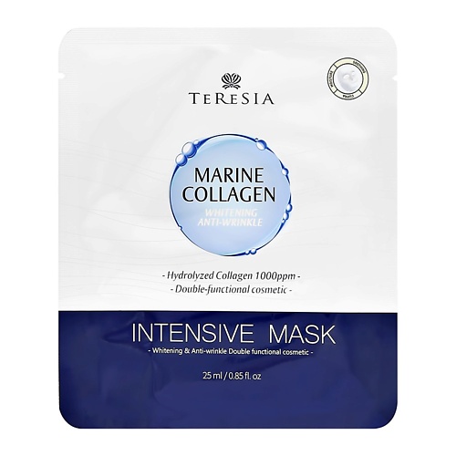 

TERESIA Маска для лица с морским коллагеном (против морщин) 25, Маска для лица с морским коллагеном (против морщин)