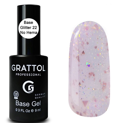 

GRATTOL Каучуковая гель база поталь для ногтей, Каучуковая гель база поталь для ногтей