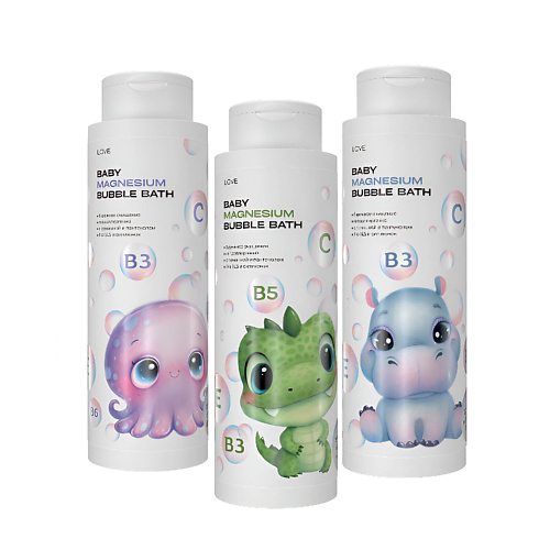 

ILOVEMG Пена для ванн подарочный набор, с магнием, аромат бабл гам, цветочный и тропический 1200, Пена для ванн подарочный набор, с магнием, аромат бабл гам, цветочный и тропический