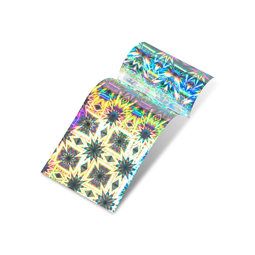 

NAIL CLUB Голографическая фольга для дизайна, Голографическая фольга для дизайна