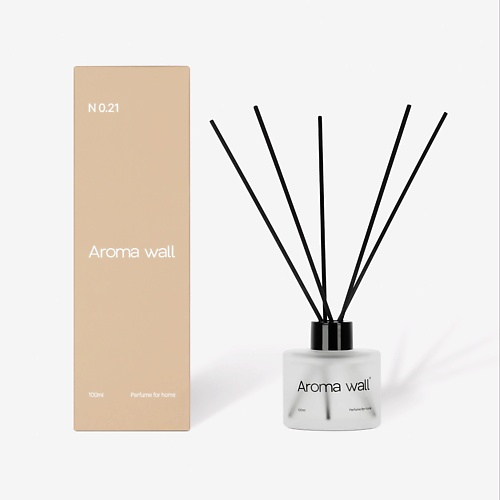 

AROMA WALL Диффузор для дома с палочками — Сандал и Ваниль N.021 100, Диффузор для дома с палочками — Сандал и Ваниль N.021