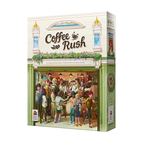 

ASMODEE Настольная игра Coffee Rush, испанский язык, Настольная игра Coffee Rush, испанский язык