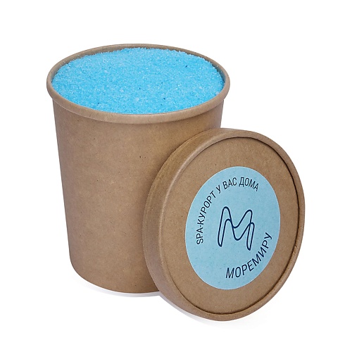 

МОРЕМИРУ Английская соль для ванн Океанский голубой 800, Английская соль для ванн Океанский голубой