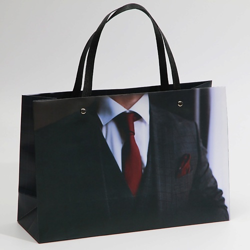 

ДАРИТЕ СЧАСТЬЕ Пакет подарочный "Лучший мужчина", Пакет подарочный "Лучший мужчина"