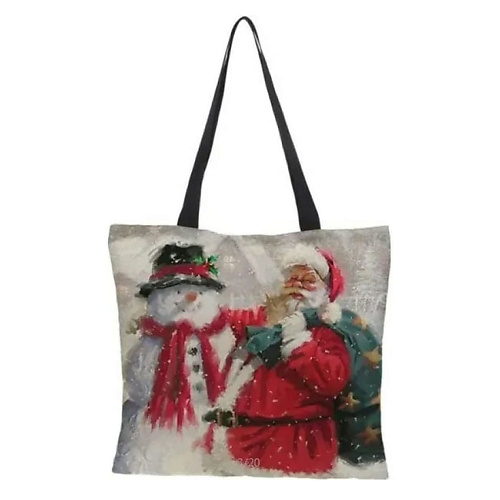 

HOMIUM Сумка-шоппер с новогодним дизайном NewYear Comfort 40*40см, Сумка-шоппер с новогодним дизайном NewYear Comfort 40*40см