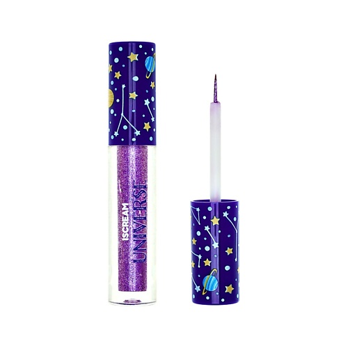 

ISCREAM Подводка-глиттер для глаз UNIVERSE жидкая, Подводка-глиттер для глаз UNIVERSE жидкая