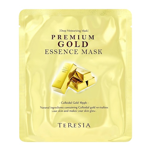 

TERESIA Маска для лица с коллоидным золотом (для упругости кожи) 25, Маска для лица с коллоидным золотом (для упругости кожи)