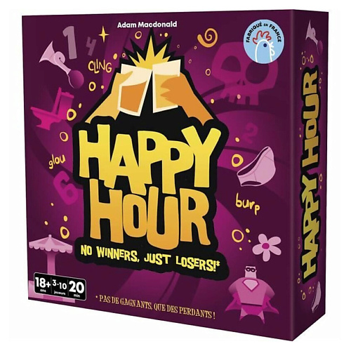 

ASMODEE Настольная игра Happy Hour на французском языке, Настольная игра Happy Hour на французском языке
