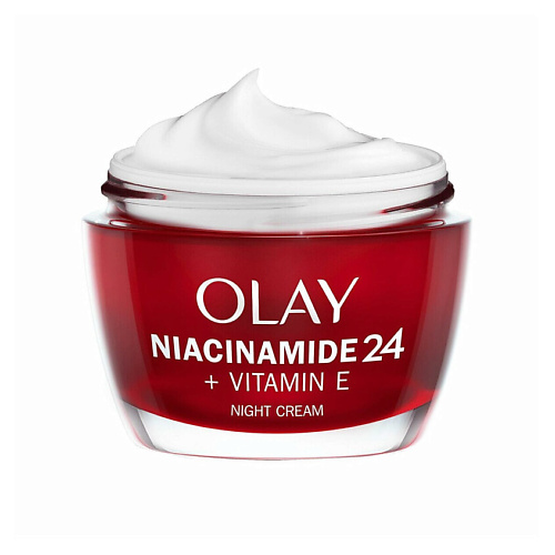 

OLAY Ночной восстанавливающий крем для лица NIACINAMIDE24 + Vitamin E 50, Ночной восстанавливающий крем для лица NIACINAMIDE24 + Vitamin E