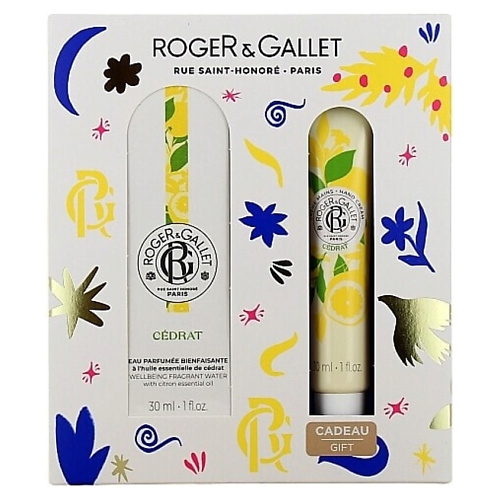 

ROGER & GALLET Парфюмерный набор Cedrat Wellbeing, Парфюмерный набор Cedrat Wellbeing