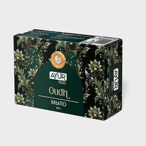 

AYUR PLUS Мыло туалетное OUDH 100, Мыло туалетное OUDH
