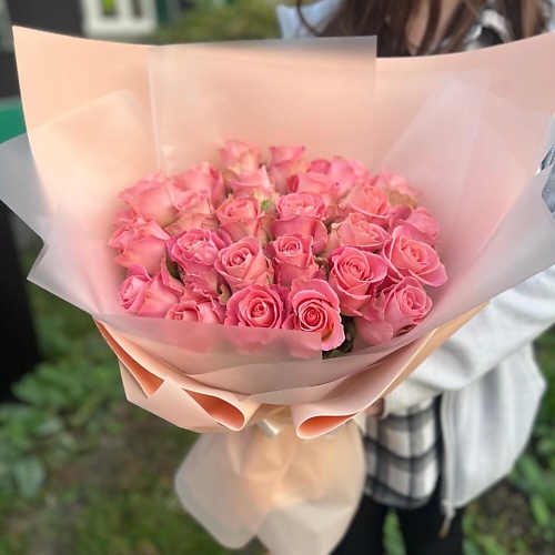 

КОЛИБРИ ЦВЕТОЧНЫЙ САЛОН 25 роз букет гигант, 25 роз букет гигант