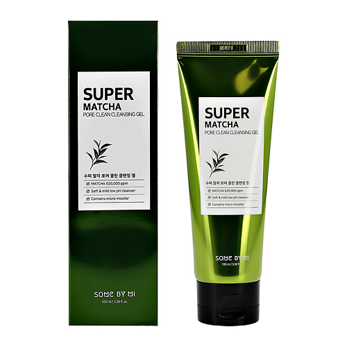 

SOME BY MI Гель для умывания SUPER MATCHA с экстрактом чая матча 100, Гель для умывания SUPER MATCHA с экстрактом чая матча
