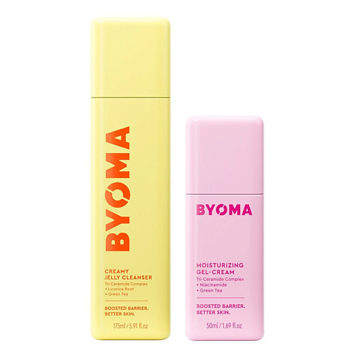 

BYOMA Набор: увлажняющий гель-крем и очищающее средство Creamy Jelly, Набор: увлажняющий гель-крем и очищающее средство Creamy Jelly