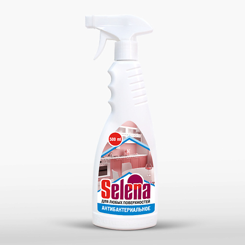

SELENA Средство антибактериальное для любых поверхностей 500, Средство антибактериальное для любых поверхностей