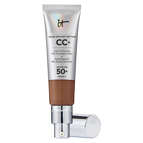 

IT COSMETICS CC+ крем Your Skin But Better SPF50 с антивозрастным уходом, CC+ крем Your Skin But Better SPF50 с антивозрастным уходом