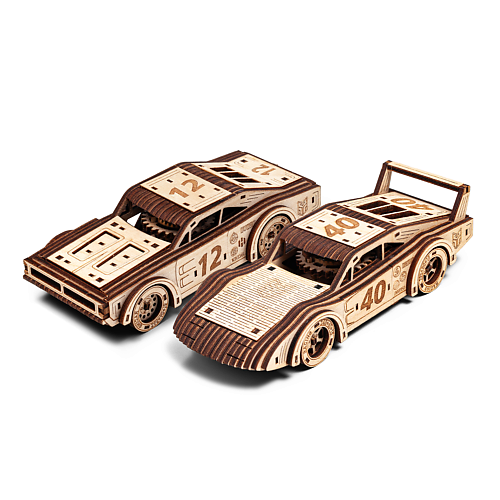 

DROVO Деревянный конструктор 3D Набор спорткаров "Легенды трека", Деревянный конструктор 3D Набор спорткаров "Легенды трека"