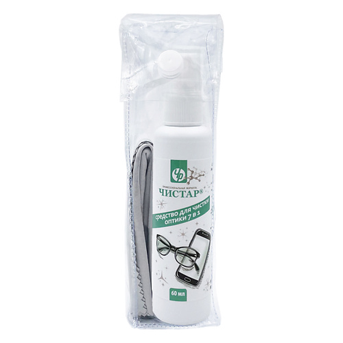 

ЧИСТАР Набор для ухода за оптикой(салфетка и спрей в чехле), Набор для ухода за оптикой(салфетка и спрей в чехле)