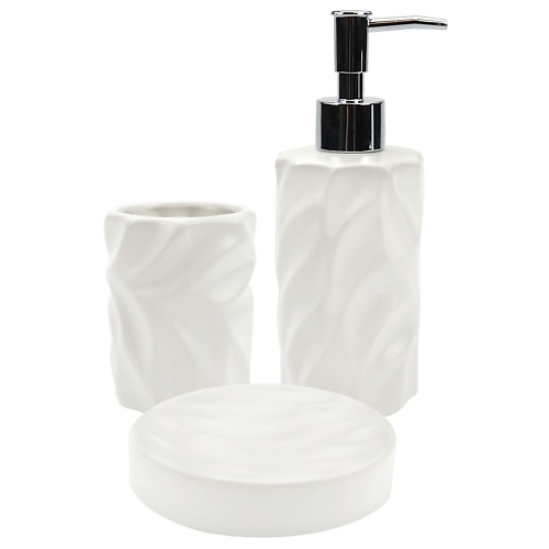 

ND PLAY Набор для ванны «Line» (диспенсер,стакан,мыльница), Набор для ванны «Line» (диспенсер,стакан,мыльница)