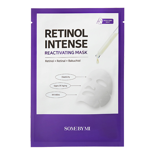 

SOME BY MI Маска для лица RETINOL INTENSE с ретинолом и бакучиолом (anti-age) 22, Маска для лица RETINOL INTENSE с ретинолом и бакучиолом (anti-age)