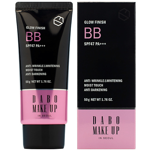 

DABO BB крем безупречный с эффектом сияния SPF47 PA+++ Glow Finish BB, BB крем безупречный с эффектом сияния SPF47 PA+++ Glow Finish BB