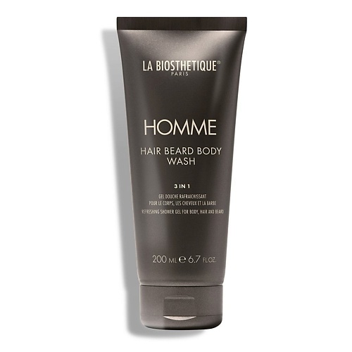 

LA BIOSTHETIQUE Очищающий и освежающий гель для тела, волос и бороды Hair Beard Body Wash 200, Очищающий и освежающий гель для тела, волос и бороды Hair Beard Body Wash