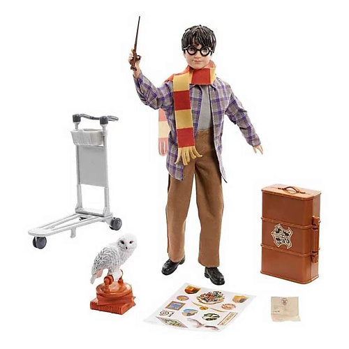 

HARRY POTTER Игрушка HARRY POTTER On Platform 9 3/4 Articulated Toy With Hedwig And Luggage Cart, Игрушка HARRY POTTER On Platform 9 3/4 Articulated Toy With Hedwig And Luggage Cart