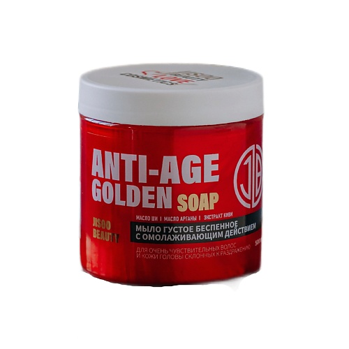 

JISOO ANTI-AGE GOLDEN SOAP мыло густое с омолаживающим действием 500, ANTI-AGE GOLDEN SOAP мыло густое с омолаживающим действием