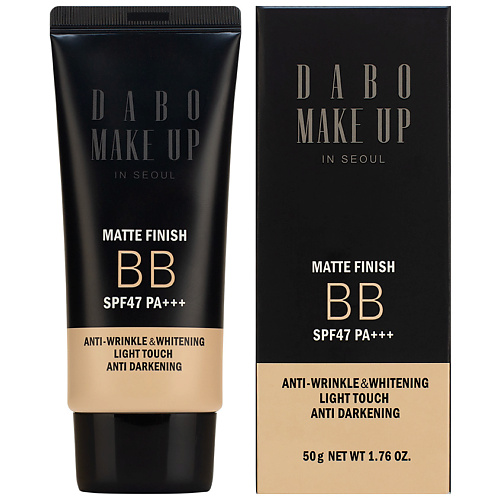 

DABO Крем тональный матирующий SPF47 PA+++ Mate Finish BB, Крем тональный матирующий SPF47 PA+++ Mate Finish BB