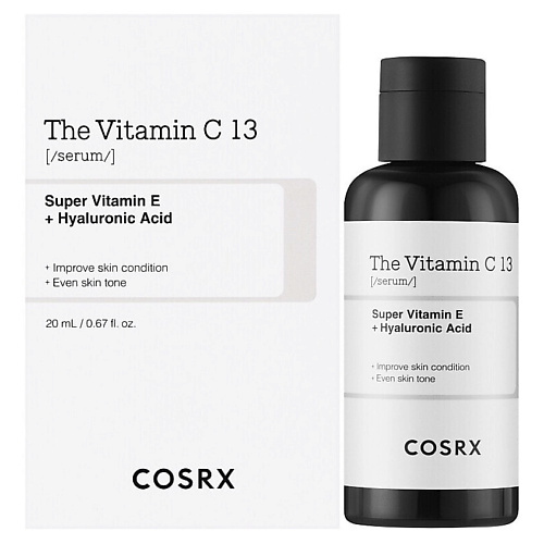 

COSRX Сыворотка с витамином C The Vitamin C 13 Serum 20, Сыворотка с витамином C The Vitamin C 13 Serum