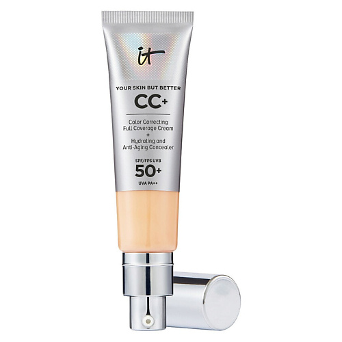 

IT COSMETICS CC+ крем Your Skin But Better SPF50 с антивозрастным уходом, CC+ крем Your Skin But Better SPF50 с антивозрастным уходом